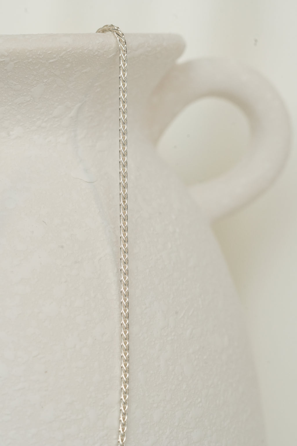 The Silver Wheat Necklace - Sterling Silver